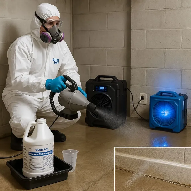 Sanitization and Odor Removal process in Liberty, TX