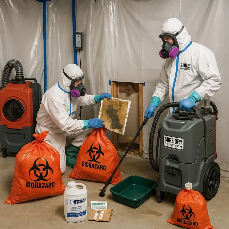 Contaminated Water Handling Protocols process in Liberty, TX