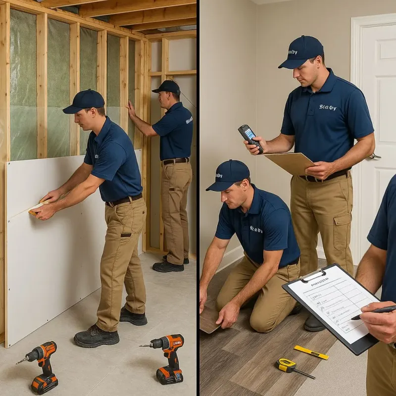 Repairs and Reconstruction process in Liberty, TX