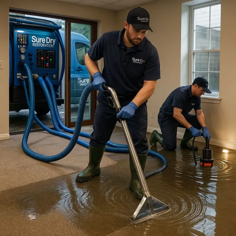Water Extraction and Removal process in Liberty, TX